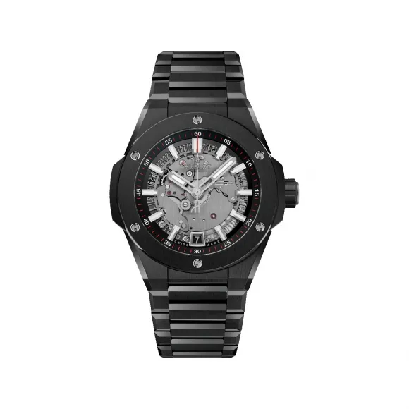 宇珀/Hublot Big Bang系列 40MM 缎面抛光黑色陶瓷 自动机械机芯 男表 456.CX.0170.CX