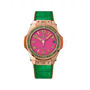 宇舶/Hublot 大爆炸 Big Bang 系列 自动机械机芯 女表 465.OG.7398.LR.1222.POP16