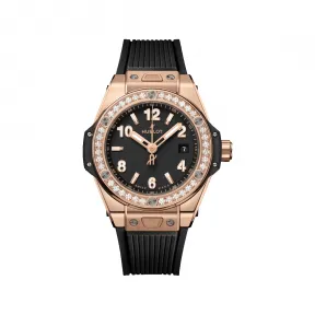 宇舶/Hublot Big Bang系列 抛光及缎面18K王金 33 毫米 女表 485.OX.1180.RX.1204