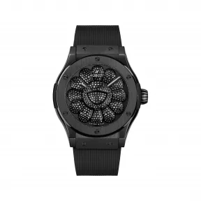宇舶/Hublot 经典融合系列 缎面抛光黑色陶瓷 45 毫米 男表 507.CX.9000.RX.TAK21
