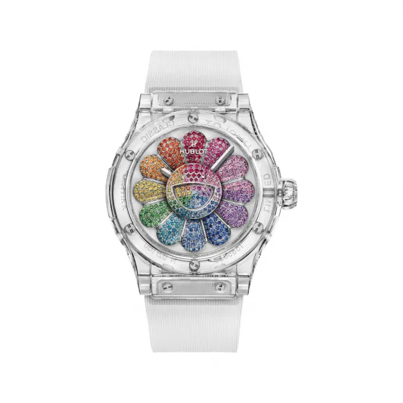 宇舶/Hublot 经典融合系列 45MM 抛光蓝宝石水晶 自动机械机芯 男表 507.JX.0800.RT.TAK21