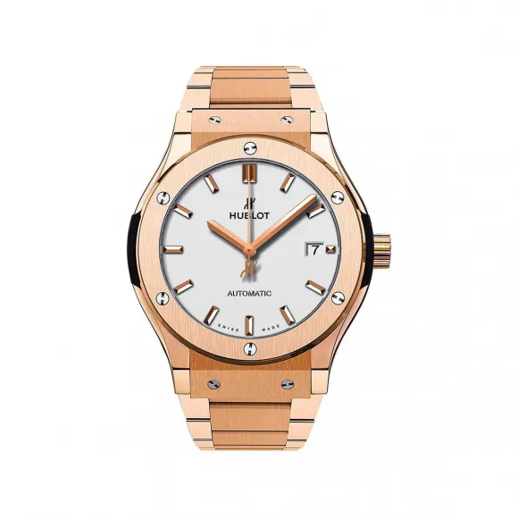 宇舶/Hublot 经典融合系列 45MM 玫瑰金 自动机械机芯 男表 510.OX.2610.OX