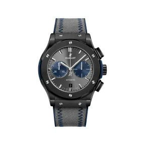 宇舶/Hublot 经典融合系列 缎面抛光黑色陶瓷 45 毫米 男表 521.CM.7070.NR.BOM