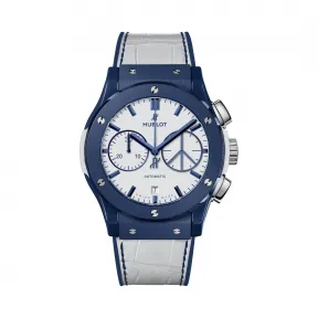 宇舶/Hublot 经典融合系列 45MM 蓝色陶瓷 自动机械机芯 男表 521.EX.2090.LR.IBZ19