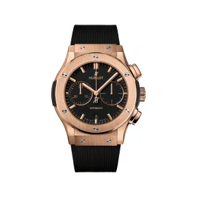 宇舶/Hublot 经典融合系列 缎面及抛光18K王金 45 毫米 男表 521.OX.1181.RX