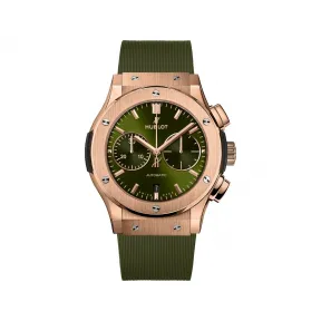 宇舶/Hublot 经典融合系列 缎面及抛光18K王金 45 毫米 男表 521.OX.8980.RX