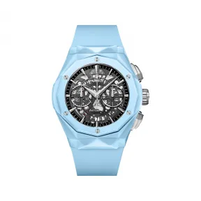 宇舶/Hublot 经典融合系列 45MM 抛光蓝色陶瓷 自动机械机芯 男表 525.ES.0170.RX.ORL22