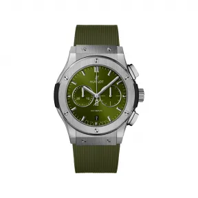 宇舶/Hublot 经典融合系列 缎面及抛光钛金属 42 毫米 男表 541.NX.8970.RX