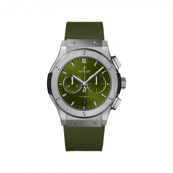 宇舶/Hublot 经典融合系列 缎面及抛光钛金属 42 毫米 男表 541.NX.8970.RX