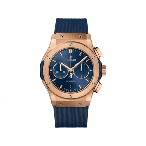 宇舶/Hublot 经典融合系列 缎面及抛光18K王金 42 毫米 男表 541.OX.7180.RX