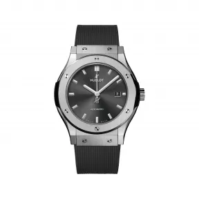 宇舶/Hublot 经典融合系列 缎面及抛光钛金属 42 毫米 男表 542.NX.7071.RX