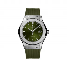 宇舶/Hublot 经典融合系列 缎面及抛光钛金属 42 毫米 男表 542.NX.8970.RX