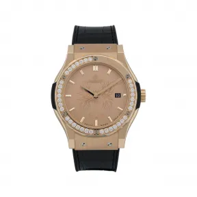 宇舶/Hublot 经典融合系列 45MM 宝石、玫瑰金 自动机械机芯 男表 542.OX.0200.LR.1204.MDL15