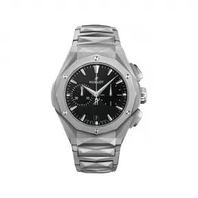 宇珀/Hublot 经典融合系列 41MM 微珠喷砂及抛光钛金属 自动机械机芯 男表 549.NI.1270.NI.ORL23