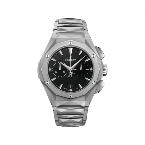 宇珀/Hublot 经典融合系列 41MM 微珠喷砂及抛光钛金属 自动机械机芯 男表 549.NI.1270.NI.ORL23