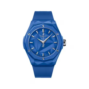 宇舶/Hublot 经典融合系列 抛光蓝色陶瓷 40 毫米 男表 550.ES.5100.RX.ORL21