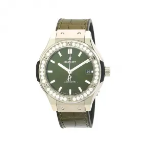 宇舶/Hublot Classic Fusion系列 38 MM 钛 自动机械机芯 男表 565.NX.8970.LR.1204