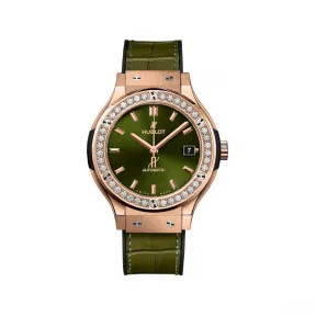 宇舶/Hublot Classic Fusion系列 38 MM 18kt 玫瑰金 自动机械机芯 男表 565.ox.8980.lr.1204