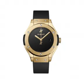 宇舶/Hublot 经典融合系列 38MM 18K黄金缎面及抛光 自动机械机芯 男表 565.VX.1230.RX.MDM