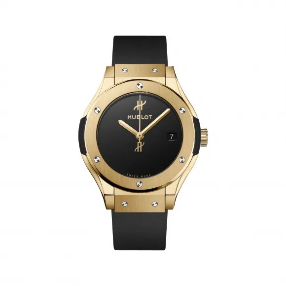 宇舶/Hublot 经典融合系列 38MM 18K黄金缎面及抛光 自动机械机芯 男表 565.VX.1230.RX.MDM