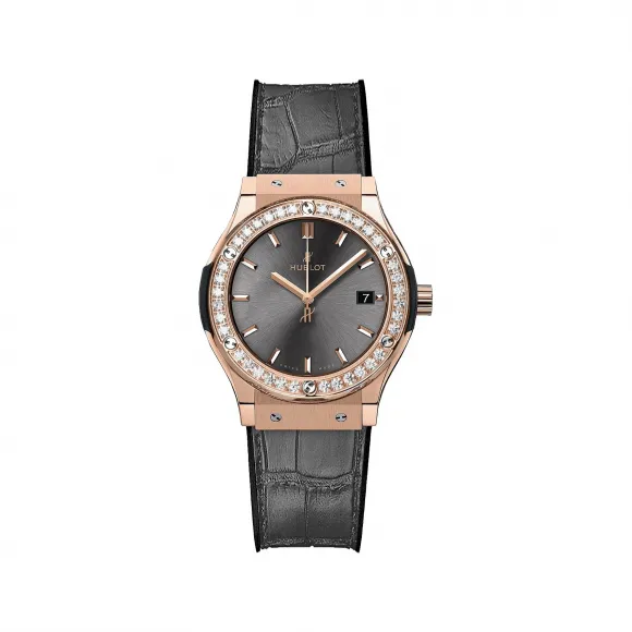 宇舶/Hublot Classic Fusion系列 33 MM 18kt 玫瑰金 石英机芯 女表 581.ox.7081.lr.1104