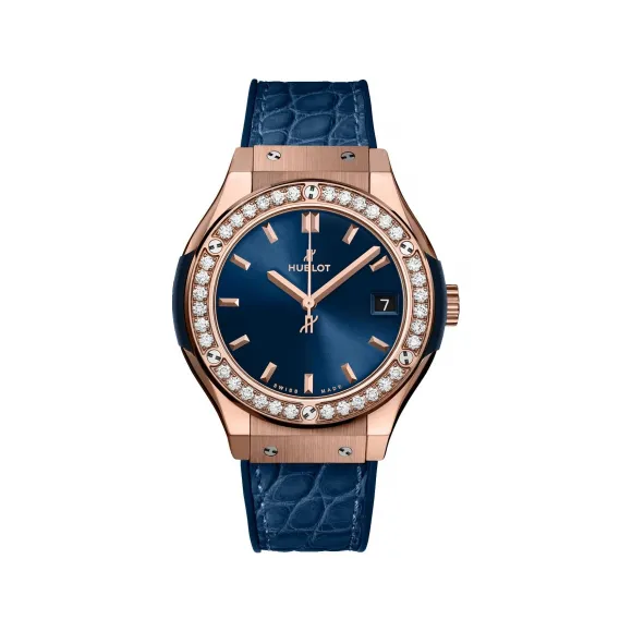 宇舶/Hublot Classic Fusion系列 33 MM 18kt 玫瑰金 石英机芯 女表 581.ox.7180.lr.1104