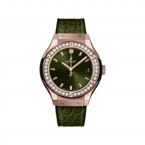 宇舶/Hublot 系列 33 MM 18kt 玫瑰金 石英机芯 女表 581.ox8980.lr.1104