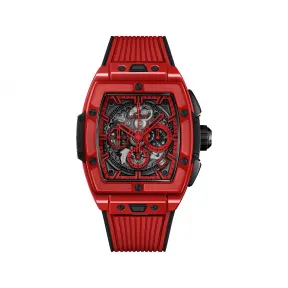 宇舶/Hublot Big Bang灵魂系列 42MM 抛光红色陶瓷 自动机械机芯 男表 642.CF.0113.RX