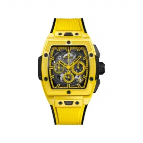 宇珀/Hublot Big Bang灵魂系列 42MM 抛光黄色陶瓷 自动机械机芯 男表 642.CY.011Y.RX