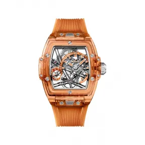 宇舶/Hublot Big Bang灵魂系列 42MM 抛光橙色蓝宝石水晶表镜 手动机械机芯 男表 645.JO.0120.RT