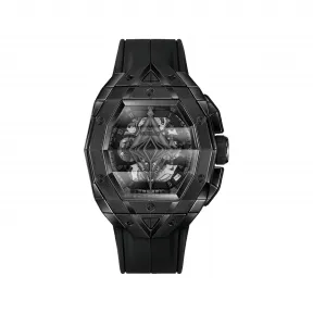 宇珀/Hublot Big Bang灵魂系列 42MM 缎面抛光黑色陶瓷 自动机械机芯 男表 648.CX.0114.RX.MXM23