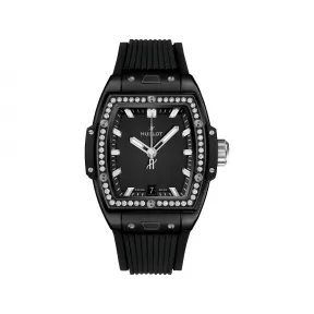 宇舶/Hublot Big Bang灵魂系列 39MM 抛光及缎面黑色陶瓷 自动机械机芯 男表 662.CX.1170.RX.1204