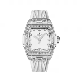 宇舶/Hublot Big Bang灵魂系列 39MM 缎面及抛光钛金属镶嵌164颗钻石 自动机械机芯 男表 662.NE.2010.RW.1604