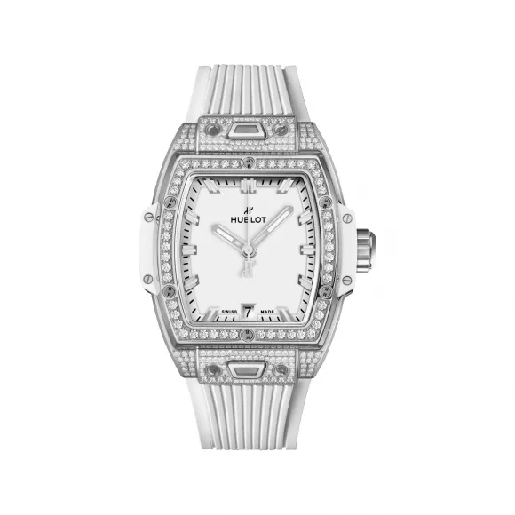 宇舶/Hublot Big Bang灵魂系列 39MM 缎面及抛光钛金属镶嵌164颗钻石 自动机械机芯 男表 662.NE.2010.RW.1604