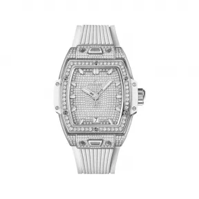 宇舶/Hublot Big Bang灵魂系列 39MM 缎面及抛光钛金属镶嵌164颗钻石 自动机械机芯 男表 662.NE.9000.RW.1604