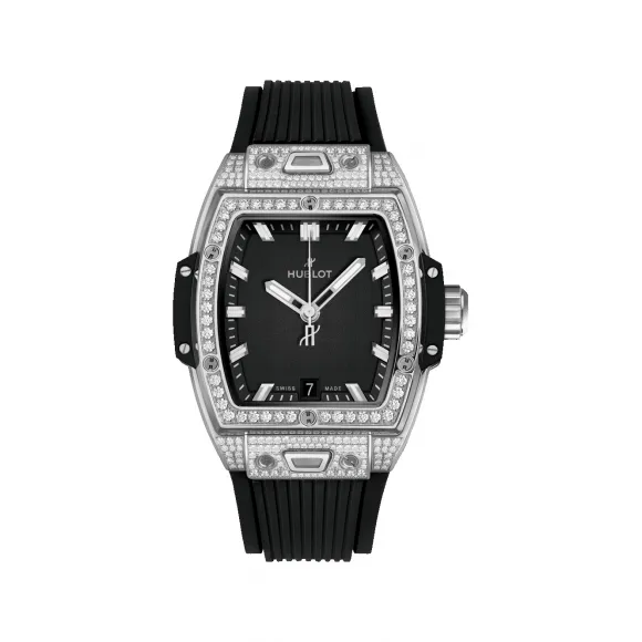 宇舶/Hublot Big Bang灵魂系列 39MM 缎面及抛光钛金属镶嵌164颗钻石 自动机械机芯 男表 662.NX.1170.RX.1604