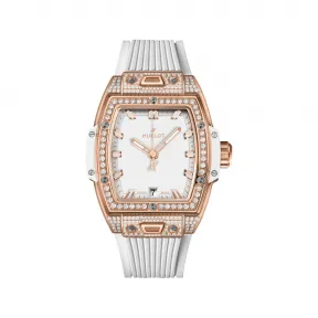 宇舶/Hublot Big Bang灵魂系列 39MM 缎面及抛光18K王金镶嵌164颗钻石 自动机械机芯 男表 662.OE.2080.RW.1604