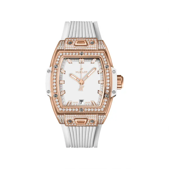 宇舶/Hublot Big Bang灵魂系列 39MM 缎面及抛光18K王金镶嵌164颗钻石 自动机械机芯 男表 662.OE.2080.RW.1604