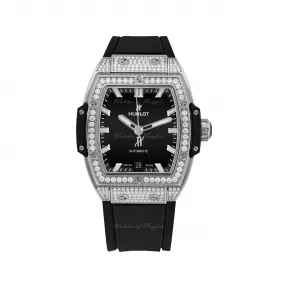 宇舶/Hublot 灵魂系列大爆炸 39MM 宝石, 钛 自动机械机芯 男表 665.NX.1170.RX.1604