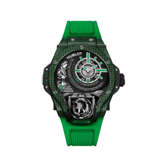 宇舶/Hublot 传世之作系列 绿色3D立体碳纤维 49 毫米 男表 909.QDG.1120.RX