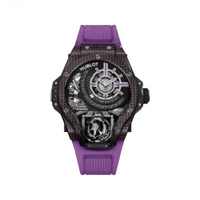 宇舶/Hublot 传世之作系列 49MM 紫色3D碳纤维 手动机械机芯 男表 909.QDV.1120.RX