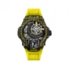 宇舶/Hublot 传世之作系列 黄色3D立体碳纤维 49 毫米 男表 909.QDY.1120.RX
