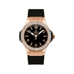 宇舶/Hublot Big Bang 金镶衬钻石 38 mm 石英机芯 女表 H361.PX.1280.RX.11