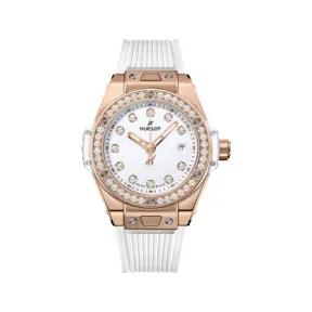 宇舶/Hublot Big Bang 金镶衬钻石 33 mm 自动机械机芯 女表 H485.OE.2210.RW.12