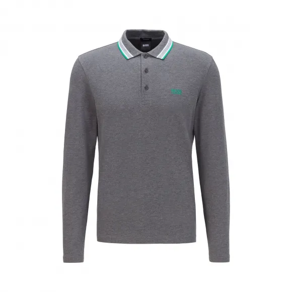 雨果博斯/Hugo Boss 棉质珠地布常规版型 Polo衫 hbas50272945034