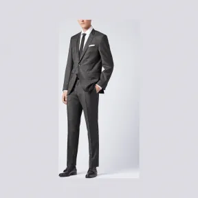 雨果博斯/Hugo Boss 男士纯色商务职业纯棉长袖白衬衫 hbas50375492100