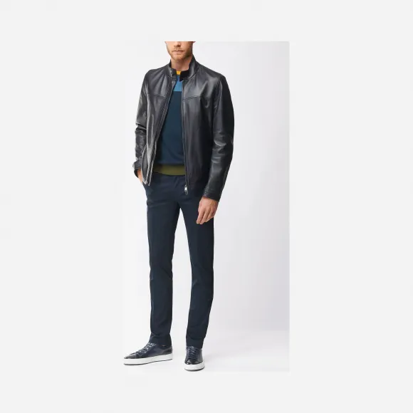 雨果博斯/Hugo Boss 男士商务休闲皮革运动鞋 hbas50386945401