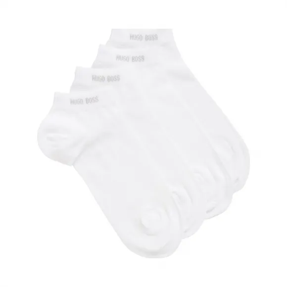 雨果博斯/Hugo Boss 两双装棉质混纺短袜 hbas50388443100