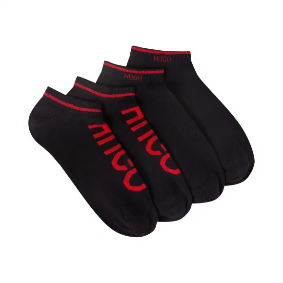 雨果博斯/Hugo Boss 男士棉混纺短袜两双装 hbas50401967001