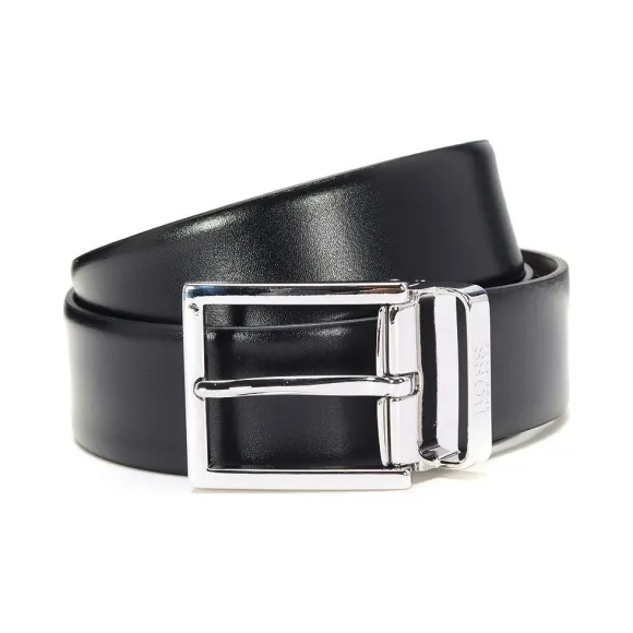 雨果博斯/Hugo Boss 可拆卸带扣意大利皮革双面腰带 hbas50402814002